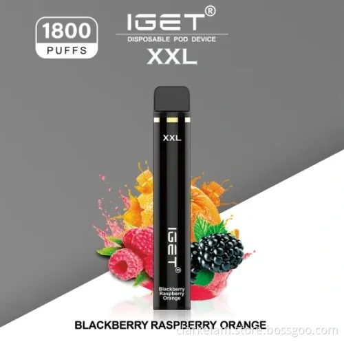 Vape Healthier E Liquid Disposable 1800 Puff Vape